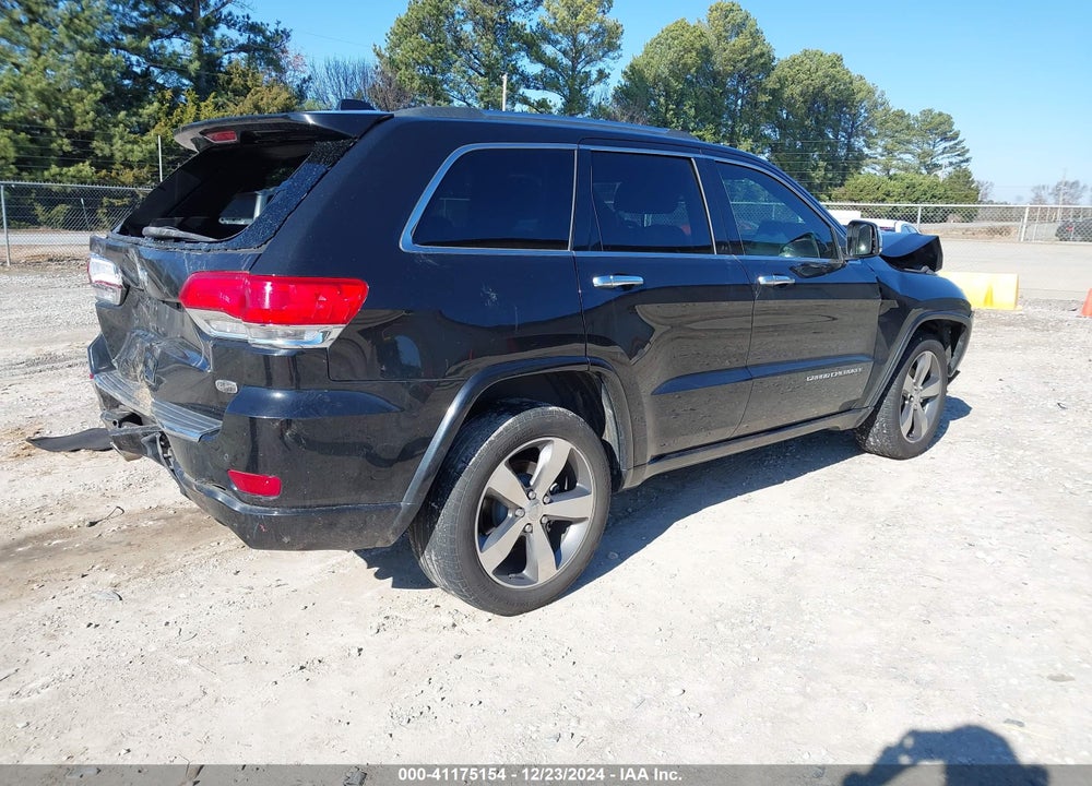 2015 JEEP GRAND CHEROKEE OVERLAND VIN: 1C4RJECG6FC780216