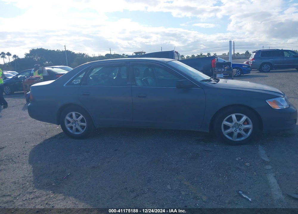 2000 TOYOTA AVALON XLS VIN: 4T1BF28B4YU030076
