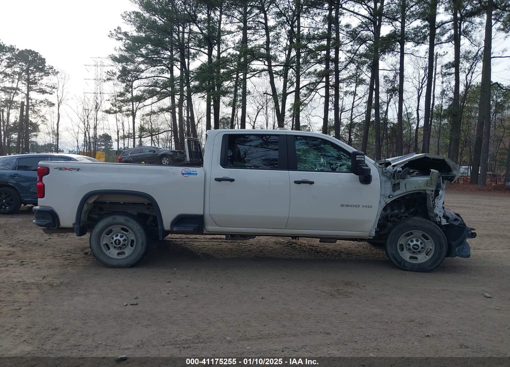 2021 CHEVROLET SILVERADO 2500HD 4WD STANDARD BED WT VIN: 1GC4YLE76MF251223