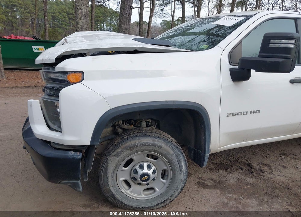 2021 CHEVROLET SILVERADO 2500HD 4WD STANDARD BED WT VIN: 1GC4YLE76MF251223
