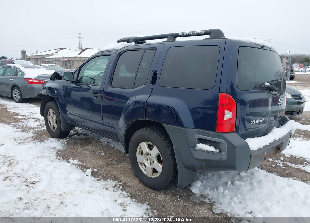 2007 NISSAN XTERRA S VIN: 5N1AN08W47C502688