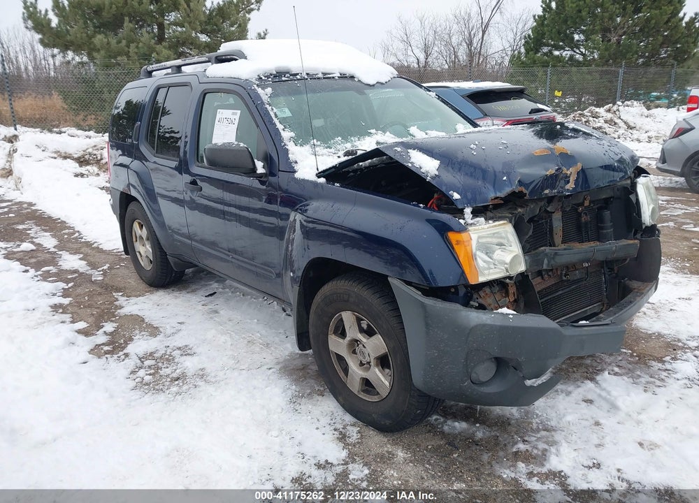 2007 NISSAN XTERRA S VIN: 5N1AN08W47C502688