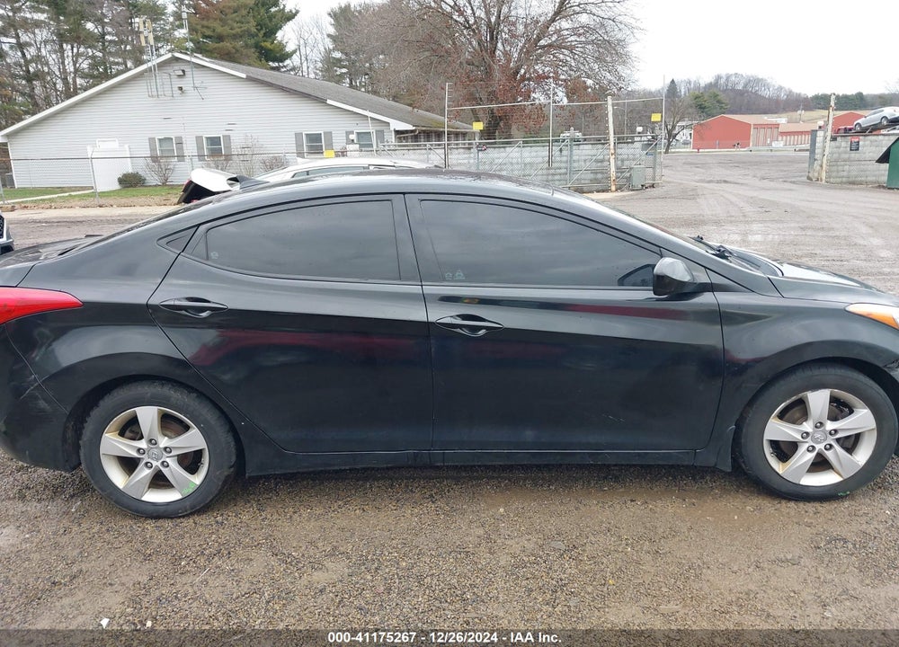 2013 HYUNDAI ELANTRA GLS VIN: 5NPDH4AE3DH350727
