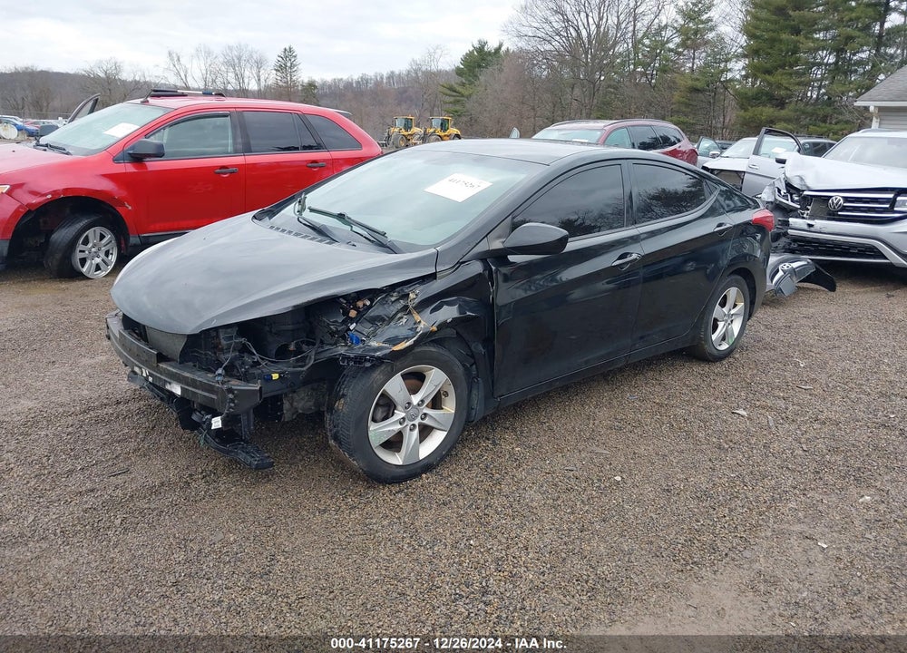 2013 HYUNDAI ELANTRA GLS VIN: 5NPDH4AE3DH350727