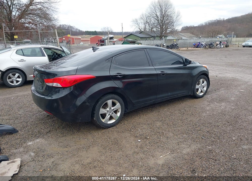 2013 HYUNDAI ELANTRA GLS VIN: 5NPDH4AE3DH350727