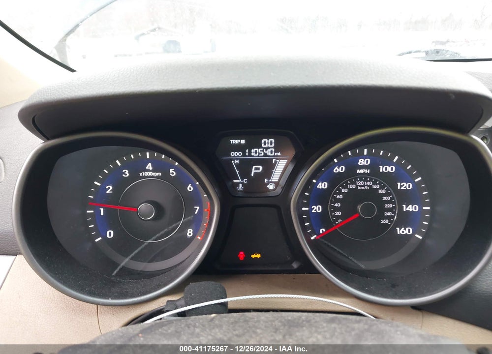 2013 HYUNDAI ELANTRA GLS VIN: 5NPDH4AE3DH350727