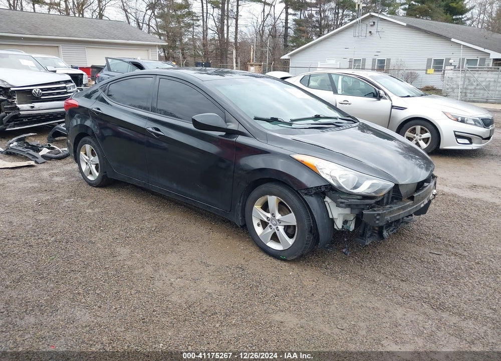 2013 HYUNDAI ELANTRA GLS VIN: 5NPDH4AE3DH350727