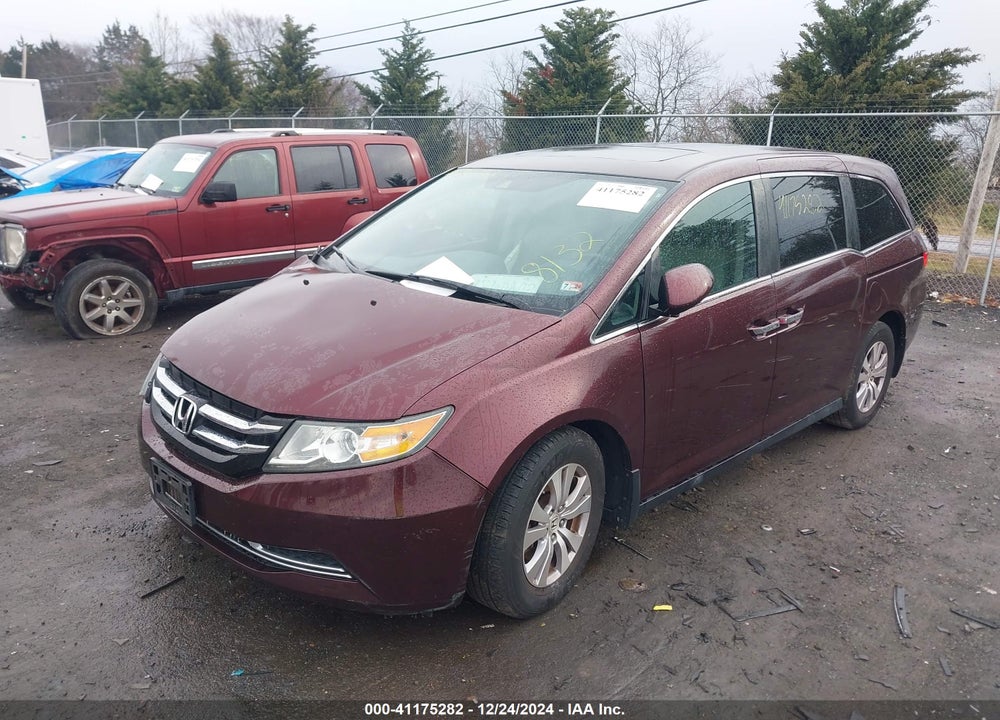 2015 HONDA ODYSSEY EX-L VIN: 5FNRL5H64FB045277