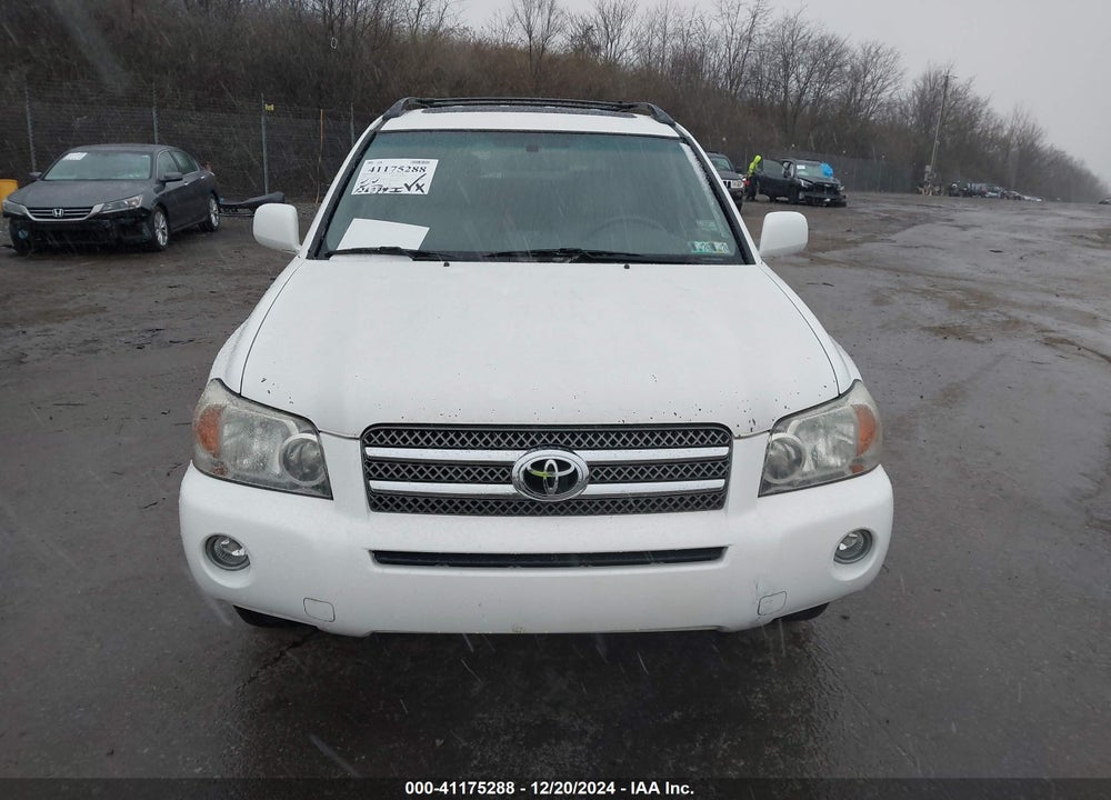 2006 TOYOTA HIGHLANDER HYBRID V6 VIN: JTEEW21A860030746