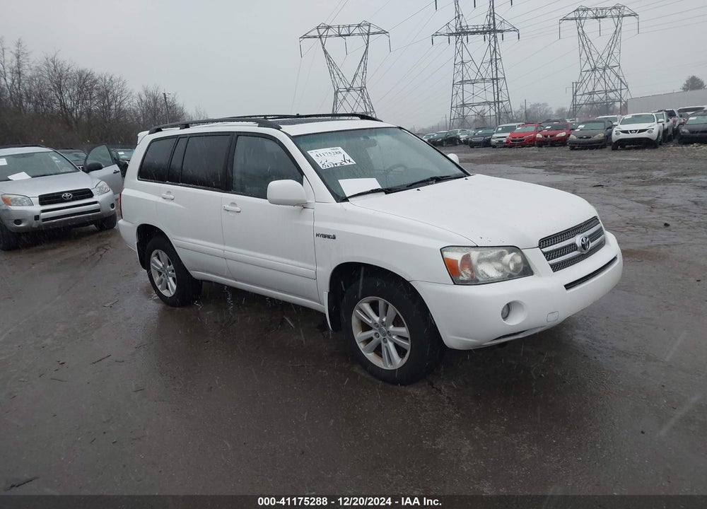 2006 TOYOTA HIGHLANDER HYBRID V6 VIN: JTEEW21A860030746