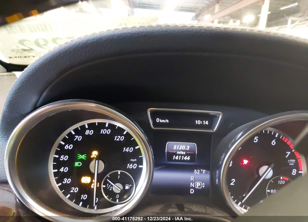 2014 MERCEDES-BENZ GL 450 VIN: 4JGDF7CE0EA415980