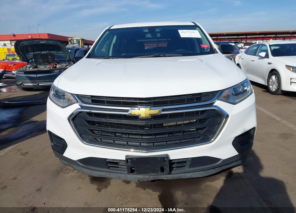 2020 CHEVROLET TRAVERSE FWD LS VIN: 1GNERFKW7LJ115555