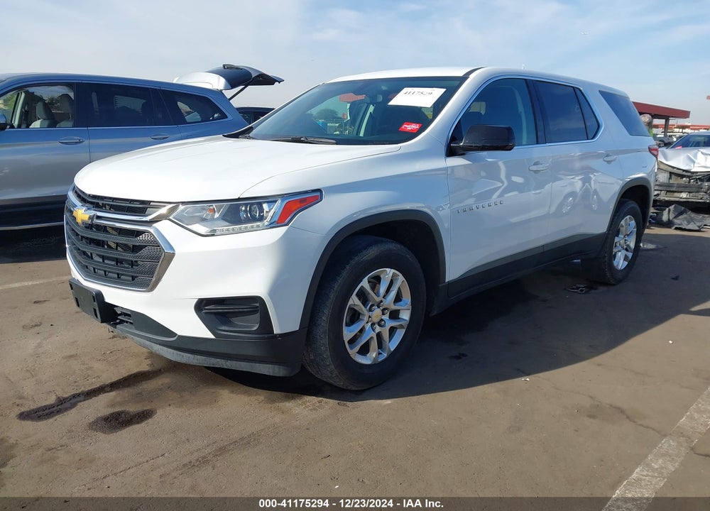 2020 CHEVROLET TRAVERSE FWD LS VIN: 1GNERFKW7LJ115555