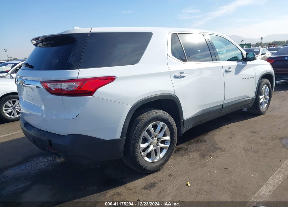 2020 CHEVROLET TRAVERSE FWD LS VIN: 1GNERFKW7LJ115555