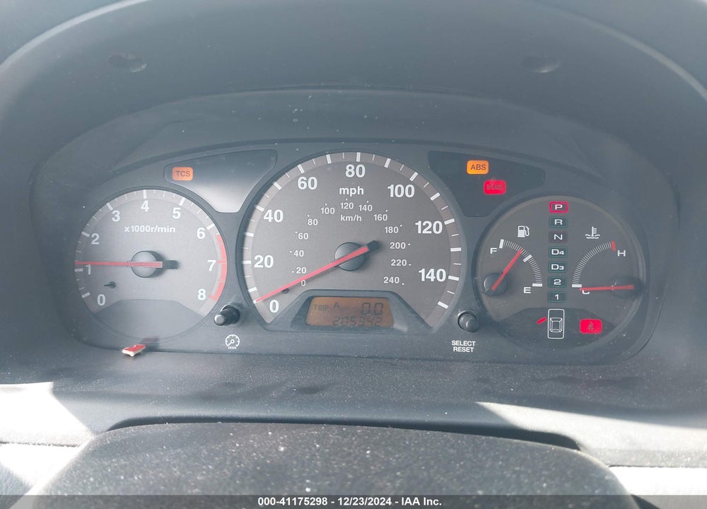 2001 HONDA ACCORD 3.0 EX VIN: 1HGCG22551A022568