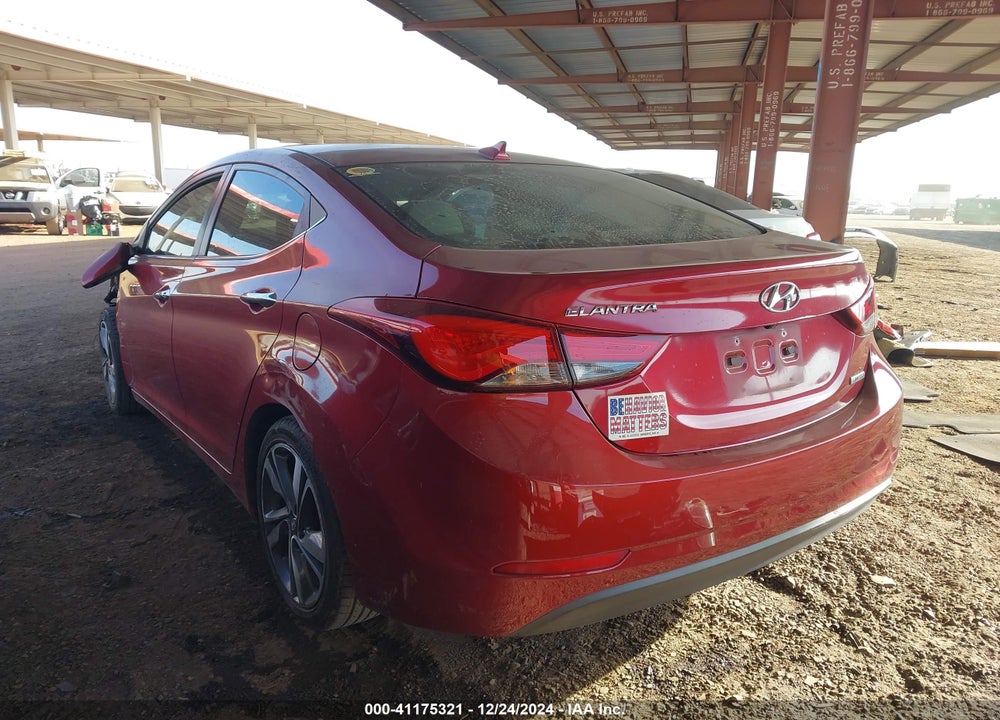 2015 HYUNDAI ELANTRA LIMITED VIN: 5NPDH4AE8FH559884