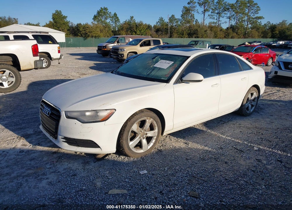 2012 AUDI A6 2.0T PREMIUM VIN: WAUDFAFC6CN134068