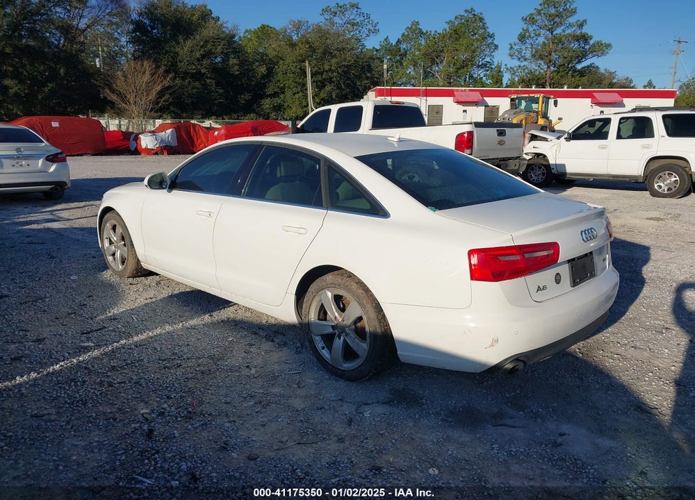 2012 AUDI A6 2.0T PREMIUM VIN: WAUDFAFC6CN134068