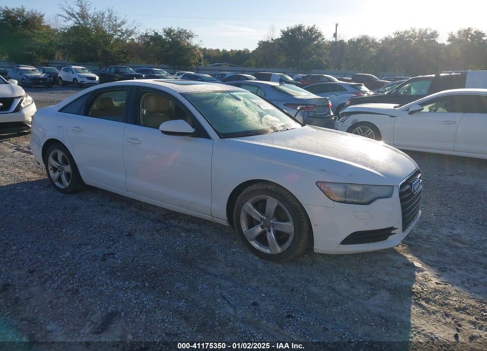2012 AUDI A6 2.0T PREMIUM VIN: WAUDFAFC6CN134068