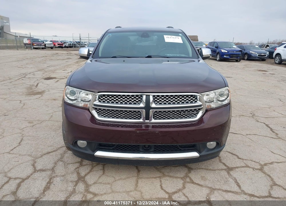 2012 DODGE DURANGO CITADEL VIN: 1C4SDJET2CC147719