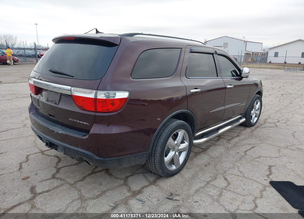 2012 DODGE DURANGO CITADEL VIN: 1C4SDJET2CC147719