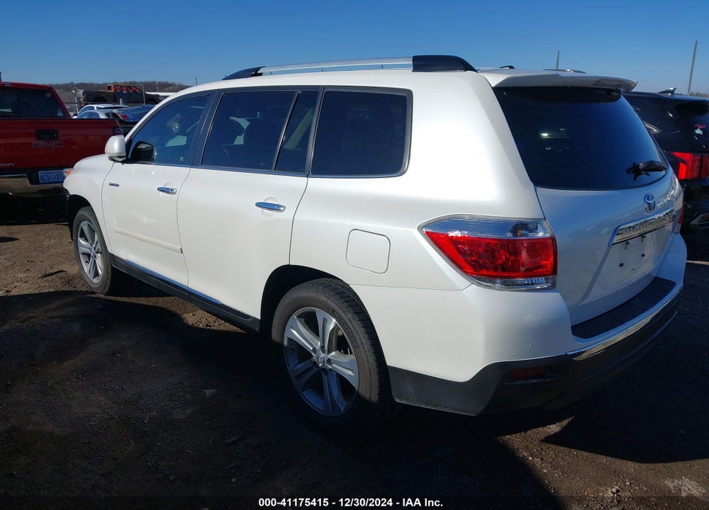 2011 TOYOTA HIGHLANDER LIMITED V6 VIN: 5TDYK3EH5BS049112
