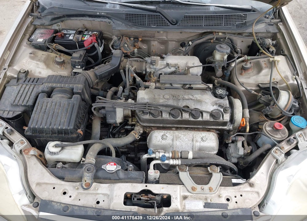 2000 HONDA CIVIC EX VIN: 1HGEJ8645YL003032