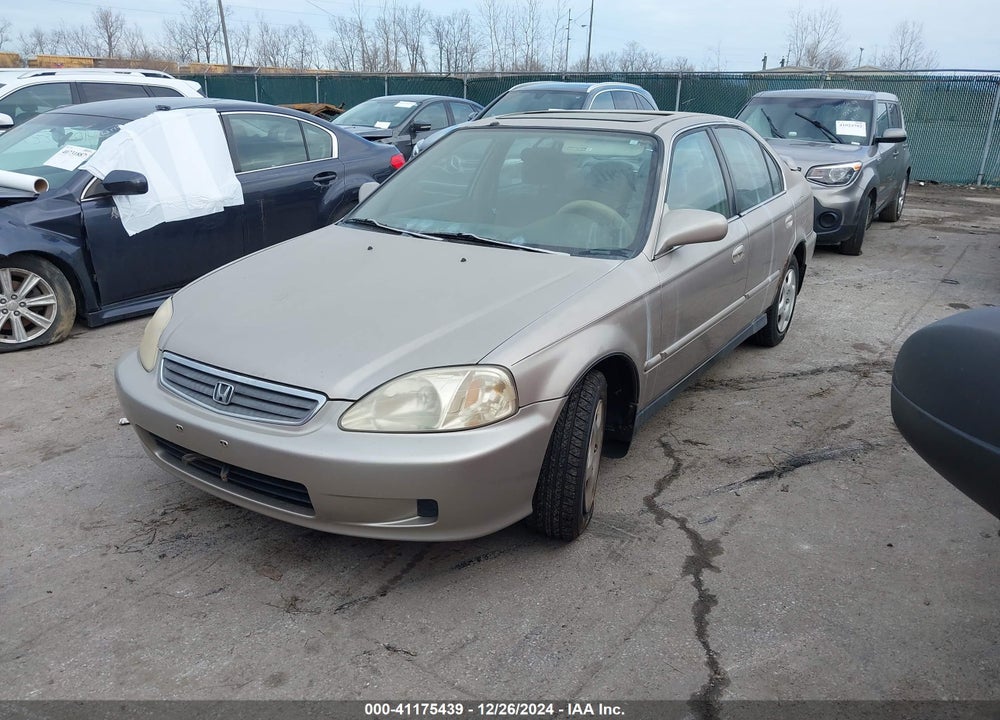 2000 HONDA CIVIC EX VIN: 1HGEJ8645YL003032