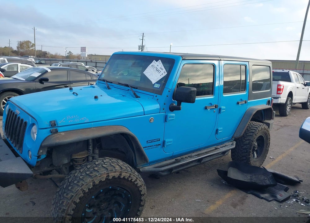 2018 JEEP WRANGLER JK UNLIMITED VIN: 1C4BJWDG3JL831511