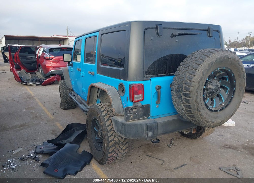 2018 JEEP WRANGLER JK UNLIMITED VIN: 1C4BJWDG3JL831511