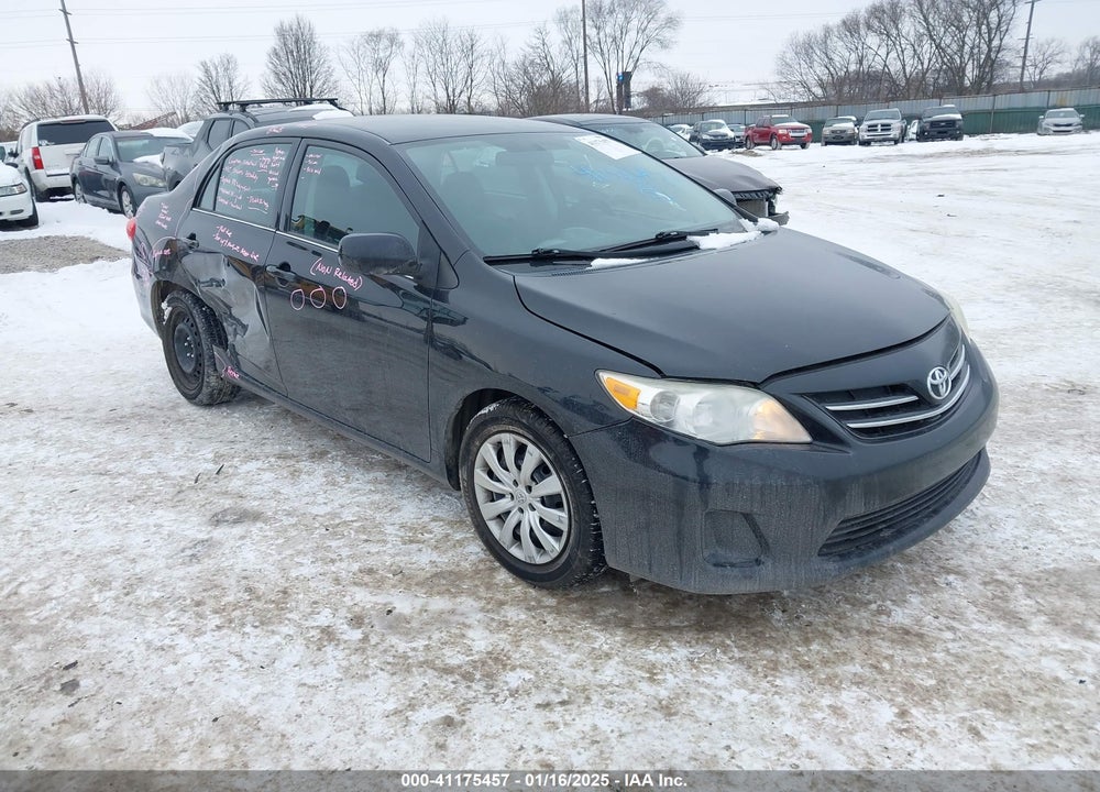 2013 TOYOTA COROLLA LE VIN: 2T1BU4EE2DC077229