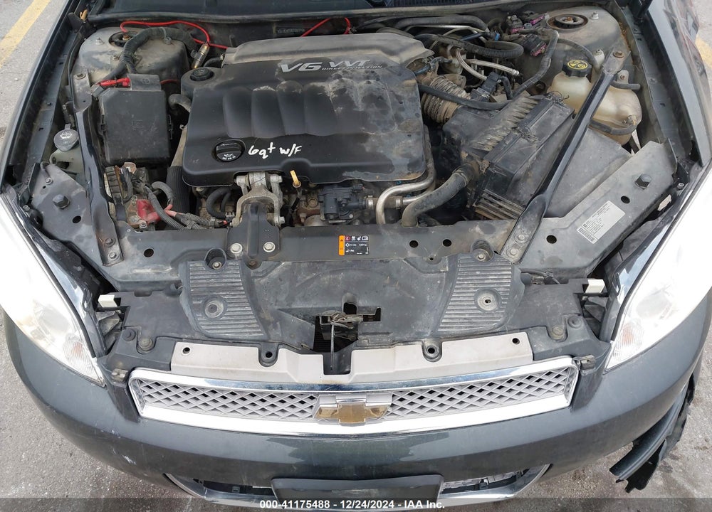 2012 CHEVROLET IMPALA LT FLEET VIN: 2G1WG5E30C1280090