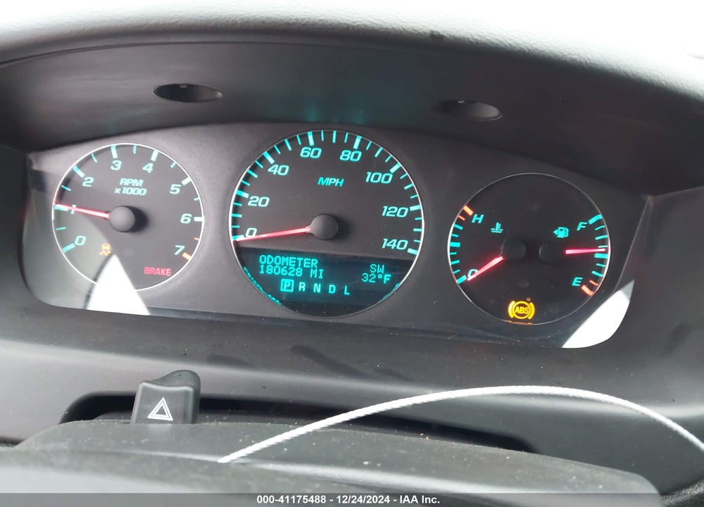 2012 CHEVROLET IMPALA LT FLEET VIN: 2G1WG5E30C1280090