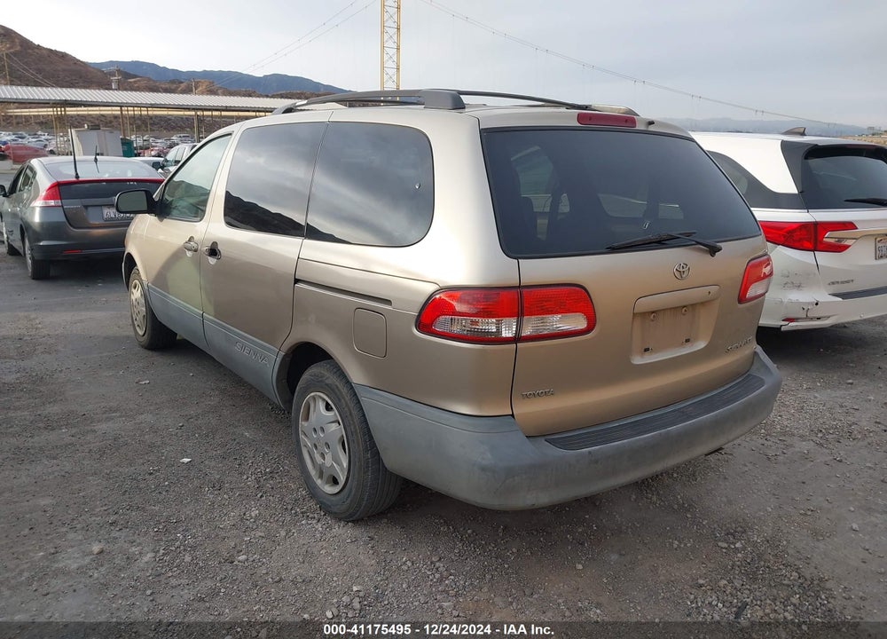2003 TOYOTA SIENNA CE VIN: 4T3ZF19C93U536843