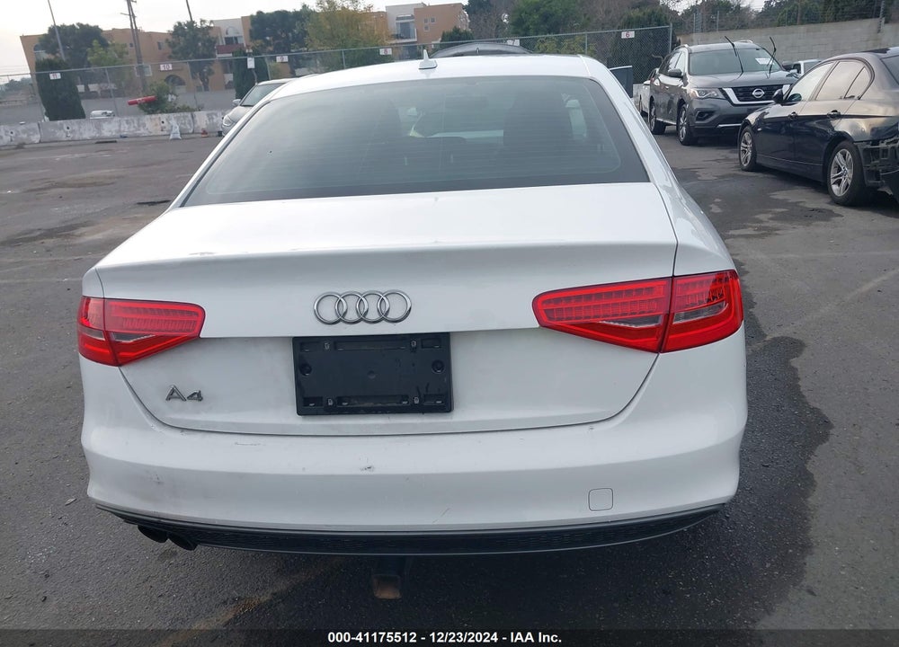 2015 AUDI A4 2.0T PREMIUM VIN: WAUAFAFL7FN003030
