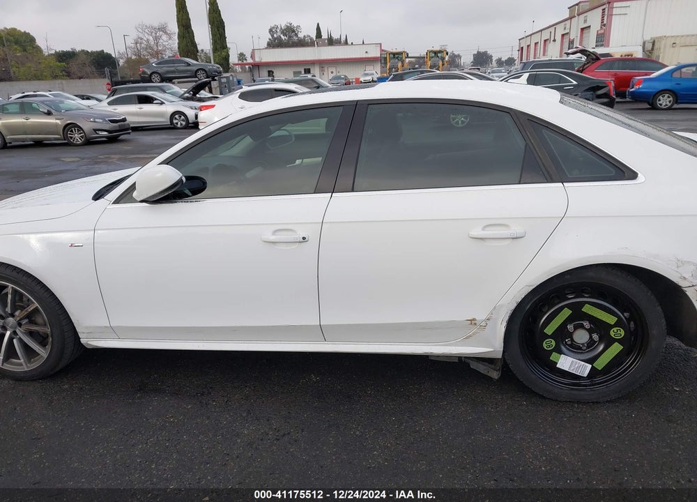 2015 AUDI A4 2.0T PREMIUM VIN: WAUAFAFL7FN003030
