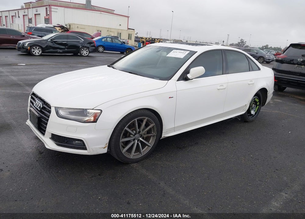 2015 AUDI A4 2.0T PREMIUM VIN: WAUAFAFL7FN003030