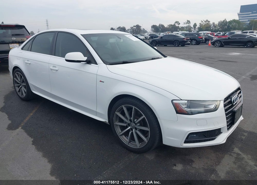 2015 AUDI A4 2.0T PREMIUM VIN: WAUAFAFL7FN003030