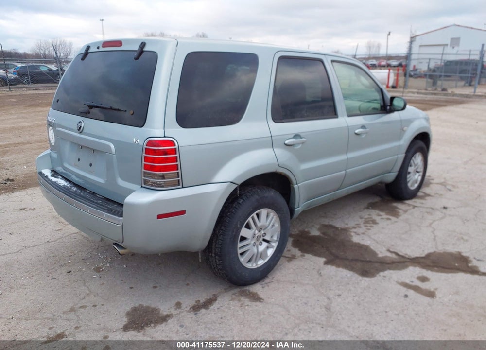 2005 MERCURY MARINER LUXURY/PREMIER VIN: 4M2YU56125DJ00454