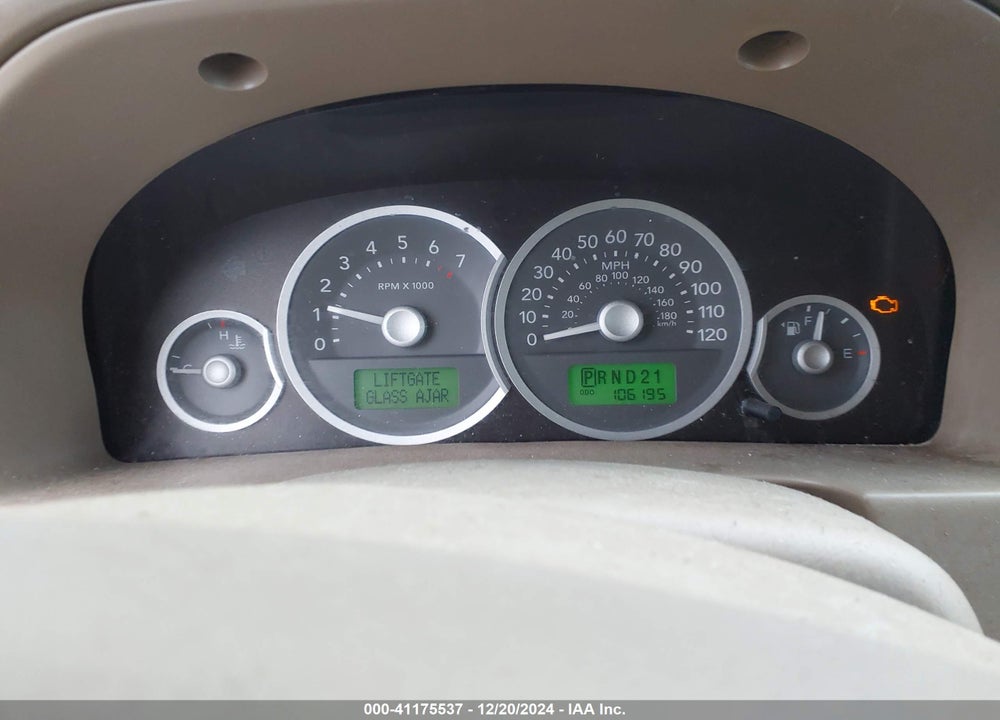 2005 MERCURY MARINER LUXURY/PREMIER VIN: 4M2YU56125DJ00454