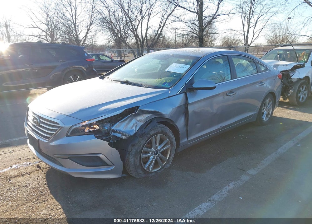 2017 HYUNDAI SONATA SE VIN: 5NPE24AF9HH553982