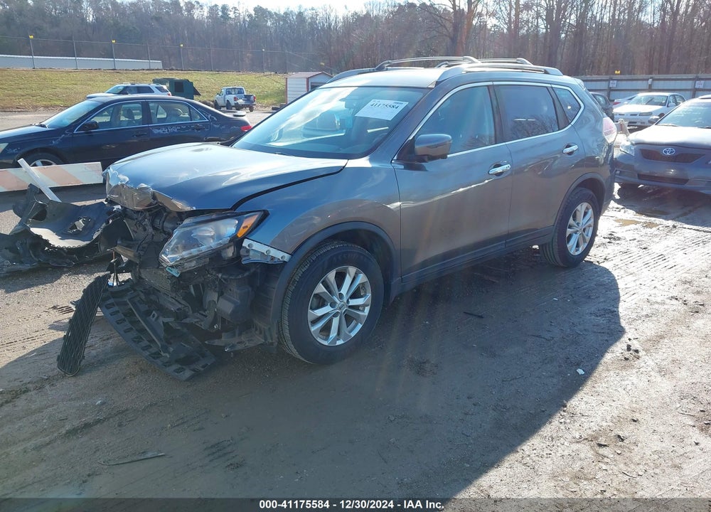 2016 NISSAN ROGUE SV VIN: JN8AT2MV7GW138174