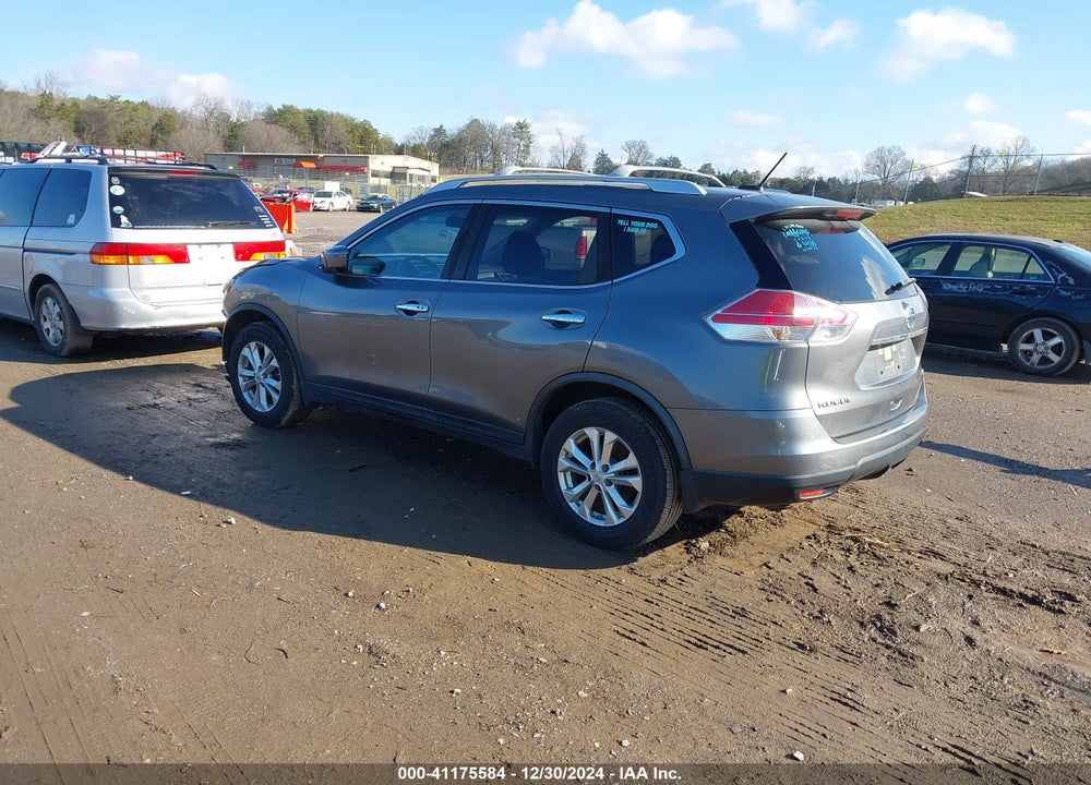 2016 NISSAN ROGUE SV VIN: JN8AT2MV7GW138174