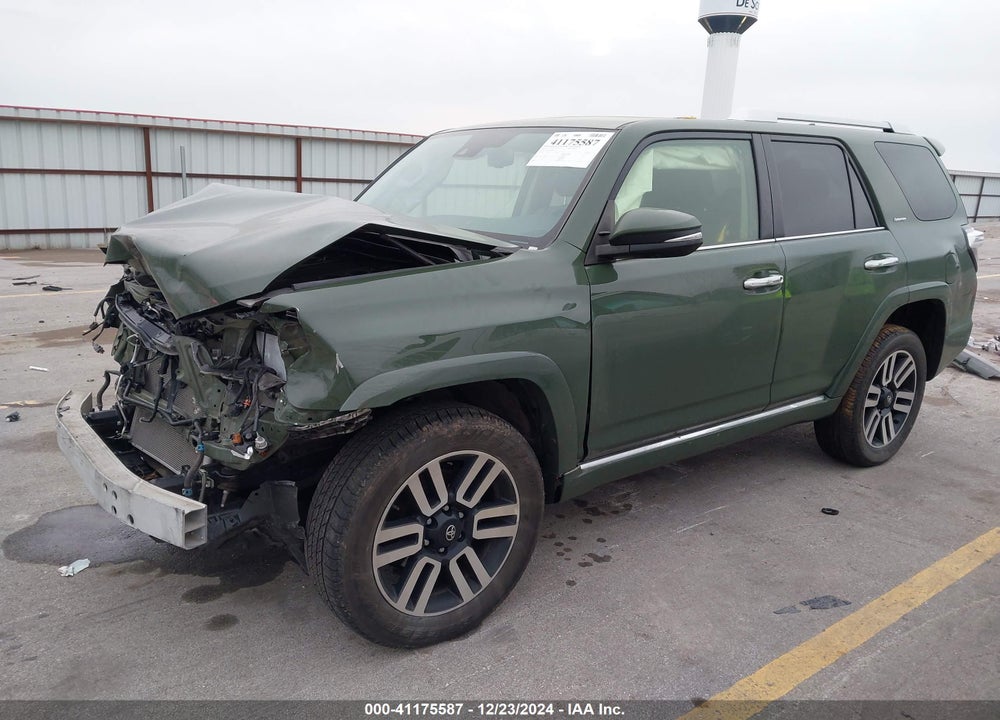 2022 TOYOTA 4RUNNER LIMITED VIN: JTEKU5JR0N6072162
