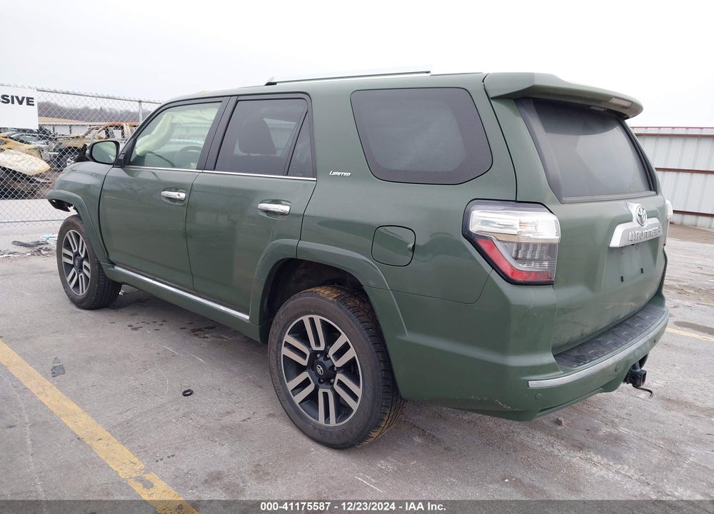 2022 TOYOTA 4RUNNER LIMITED VIN: JTEKU5JR0N6072162