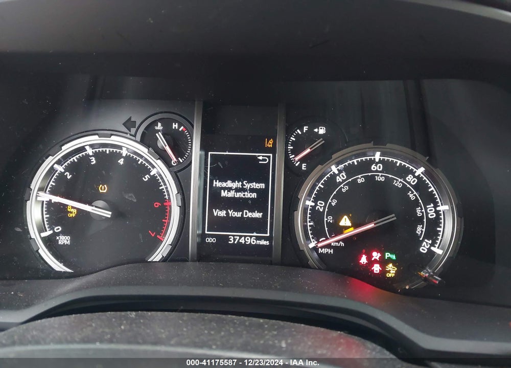 2022 TOYOTA 4RUNNER LIMITED VIN: JTEKU5JR0N6072162