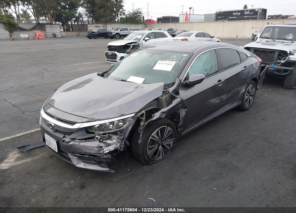 2018 HONDA CIVIC EX-L VIN: 19XFC1F73JE200729