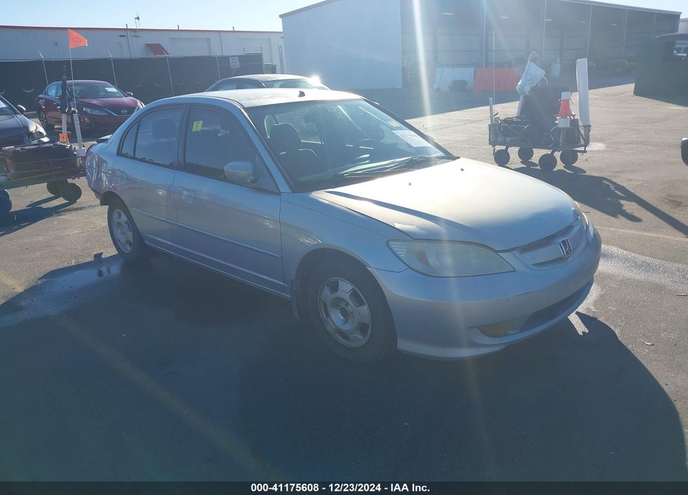 2005 HONDA CIVIC HYBRID VIN: JHMES96645S019483