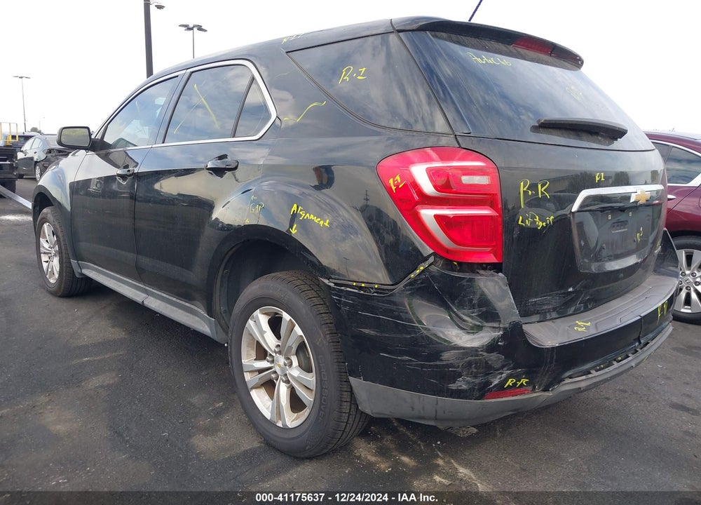 2016 CHEVROLET EQUINOX VIN: 2GNALBEK2G6215289
