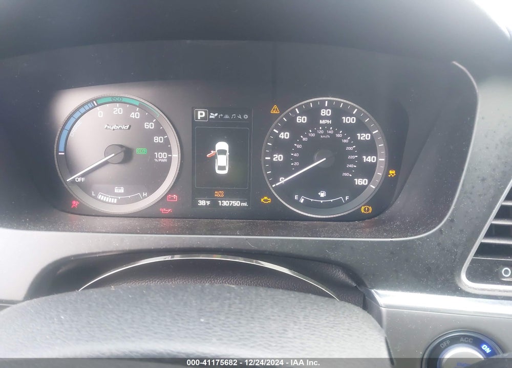 2016 HYUNDAI SONATA HYBRID VIN: KMHE34L12GA027550